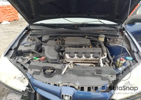 2005 Honda Civic Lx z USA, uszkodzony, nr VIN 2HGES16595H543005